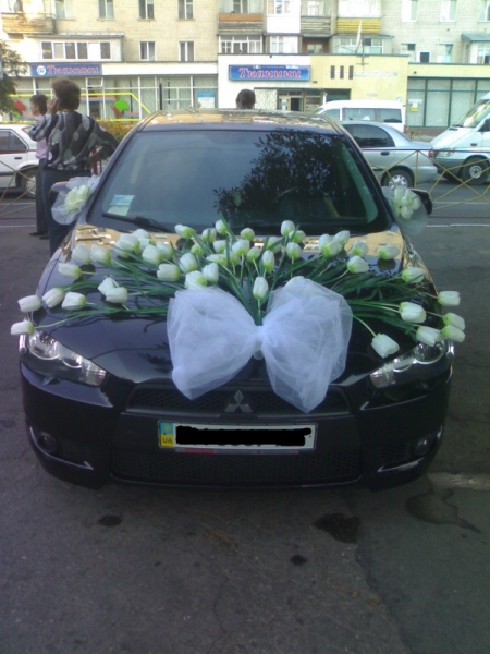 Mitsubishi Lancer X _ черный и белый_*046* - изображениe 2