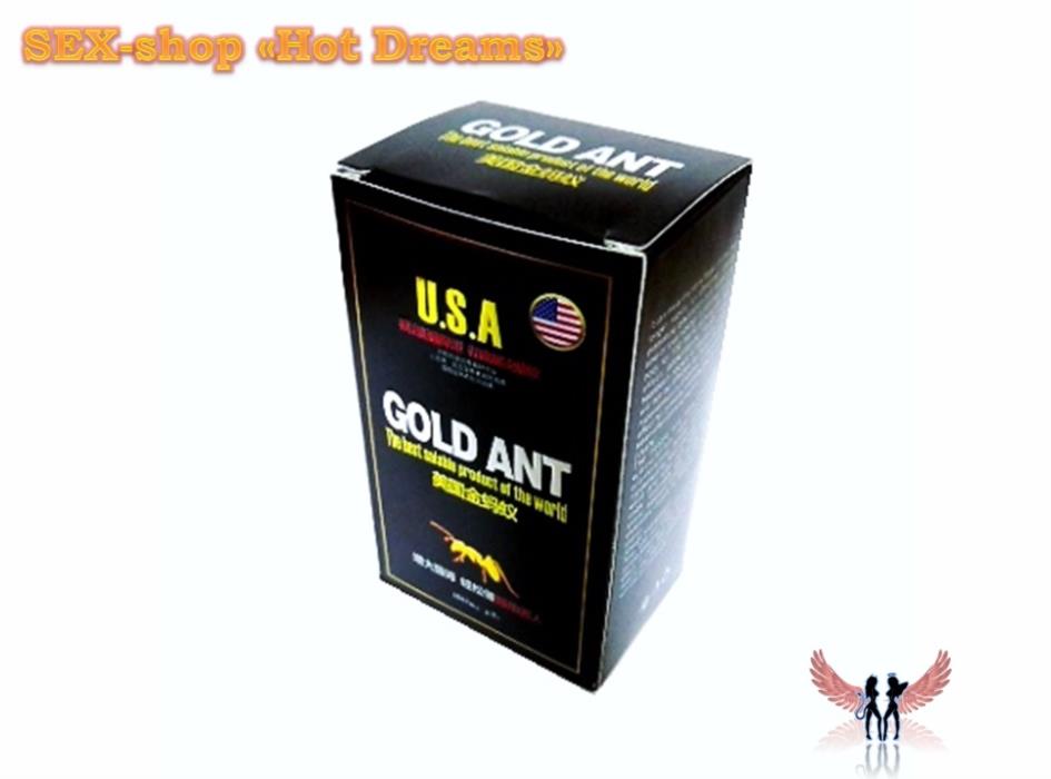 Таблетки Gold Ant USA препарат для повышения потенции  - изображениe 1