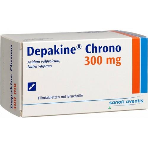 Депакин Хроно 30 табл  300 мг - изображениe 1