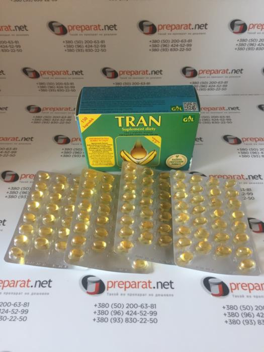 Тран Tran Рыбий жир Омега-3 150 - изображениe 2