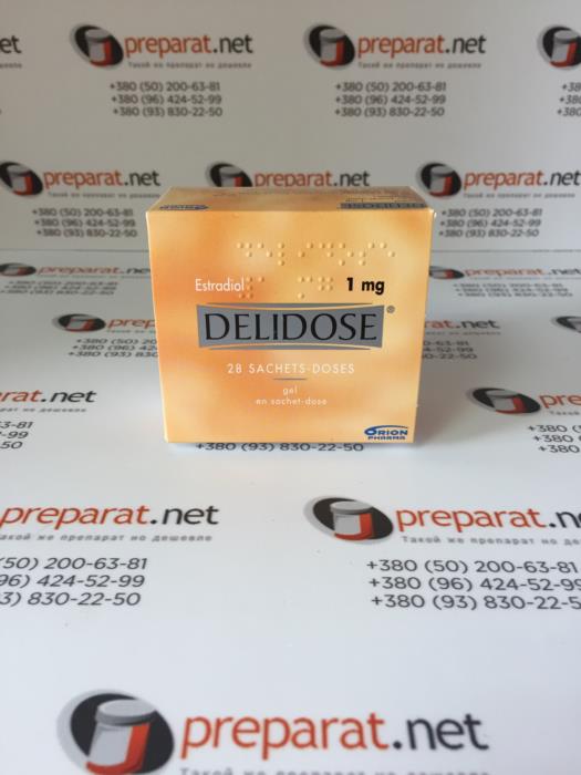 ДивигельDelidose гель 01 1 г 28 шт - изображениe 1