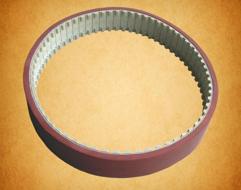 Ремень зубчатый с продольной проточкой 660П 32 Т10 660 6 мм Vikolaks - изображениe 2