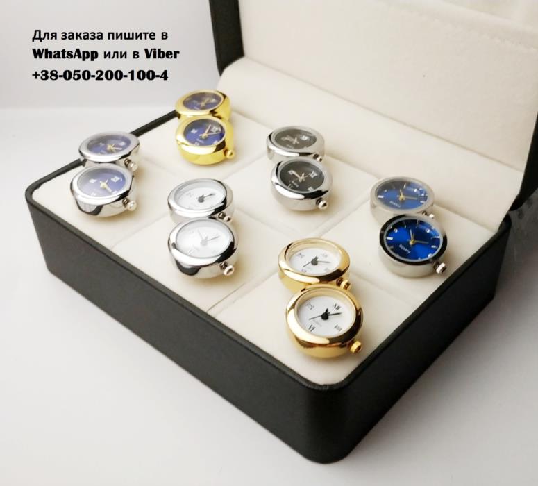 Запонки часы Quartz оригинальные запонки золотые серебро римский циферблат Настоящие часы - изображениe 6