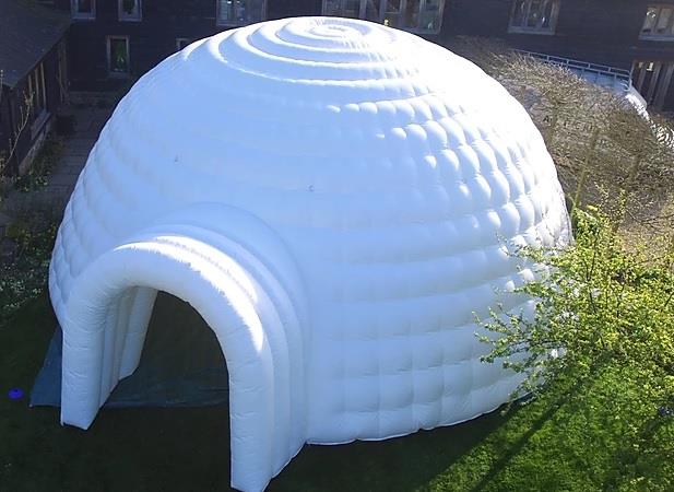Надувная палатка Иглу Igloo inflatable tent украинского производства - изображениe 1