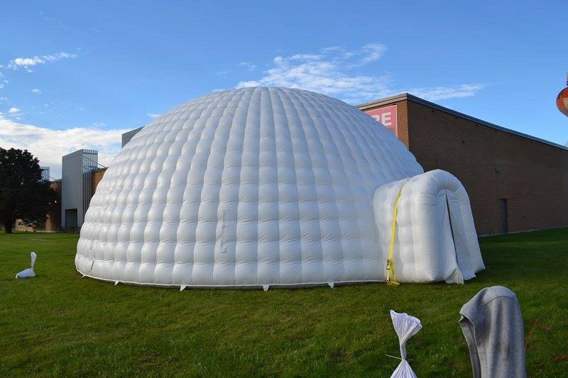 Надувная палатка Иглу Igloo inflatable tent украинского производства - изображениe 2