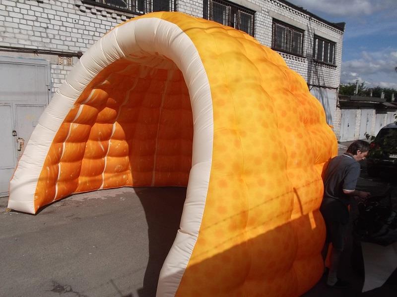 Надувная палатка Иглу Igloo inflatable tent украинского производства - изображениe 6