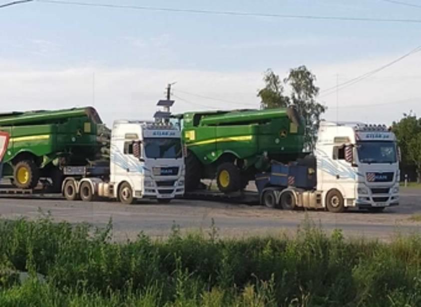 Перевозка комбайнов тракторов сеялки сельхозтехники экскаваторов спецтехники жатки по Украине