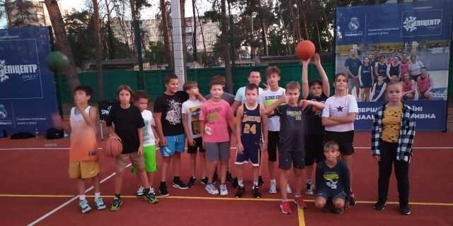 Тренування з баскетболу в Ірпені