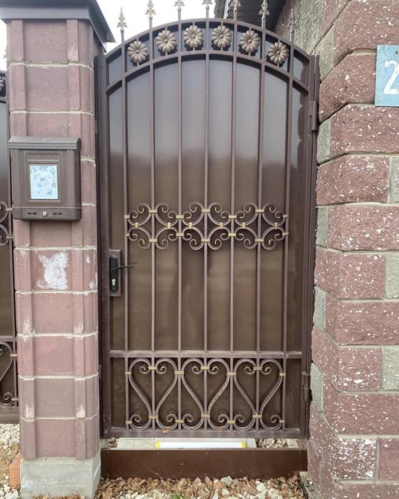 Металлические ворота в Кривом Роге - изображениe 3