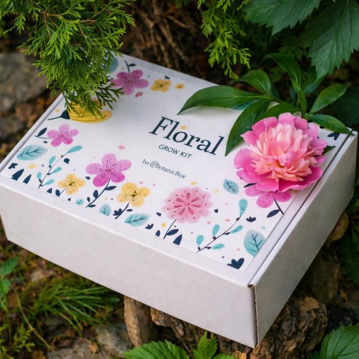 Квітучі подарункові набори на 8 березня EcoBloom