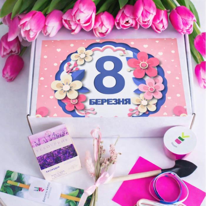 Квітучі подарункові набори на 8 березня EcoBloom - изображениe 3