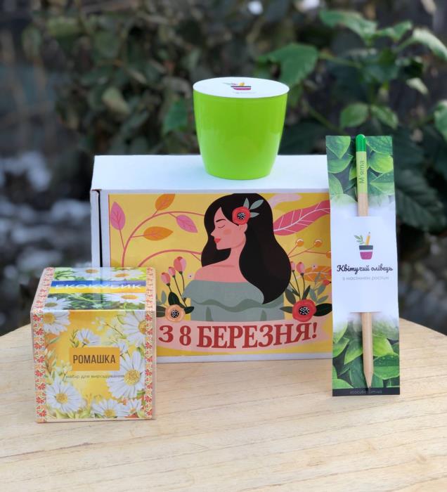 Еко-рішення корпоративні подарунки на 8 березня з логотипом вашої компанії - изображениe 4