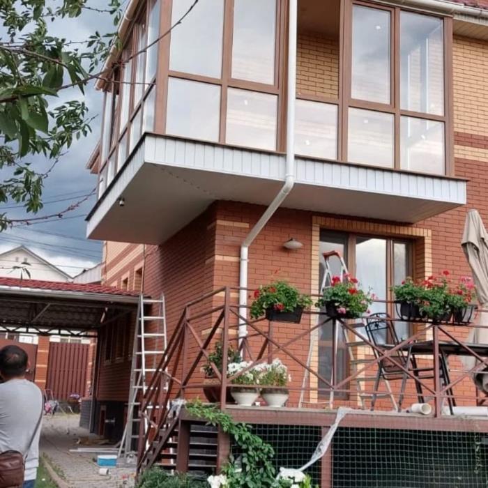 Застеклить балкон под ключ Кривой Рог - изображениe 3