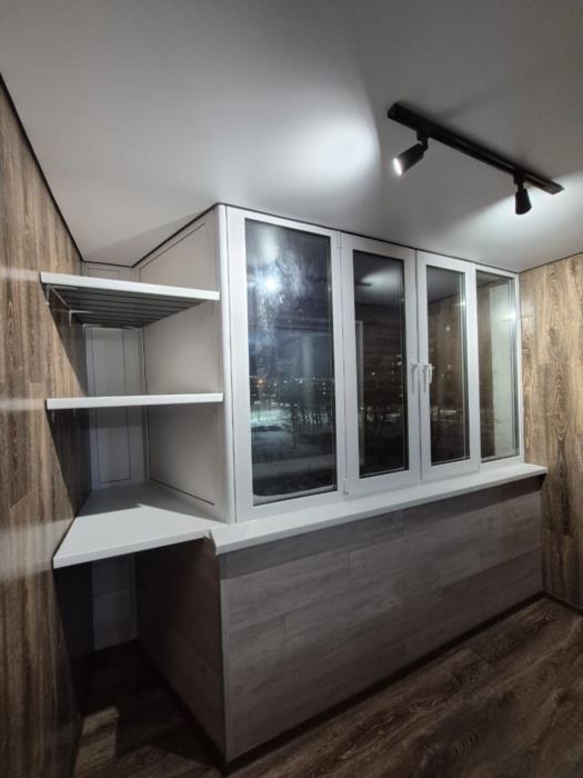 Застеклить балкон под ключ Кривой Рог - изображениe 8