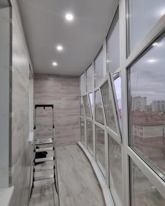 Застеклить балкон под ключ Кривой Рог - изображениe 13