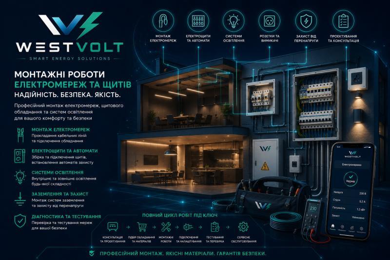 Електрик Відеонагляд Сонячні станції Кондиціонери від WEST VOLT - изображениe 7