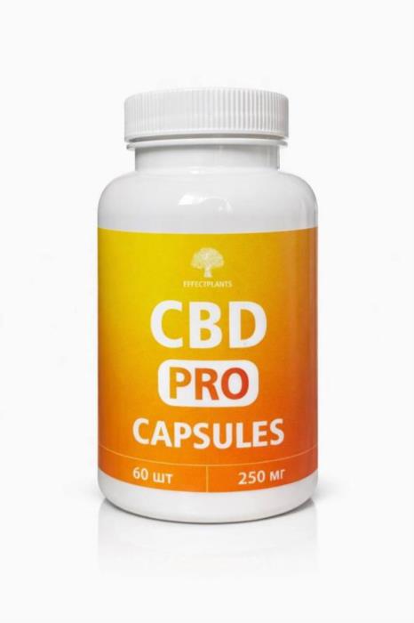 CBD капсулы 250 мг Premium 60 шт  натуральная поддержка нервной системы снижение стресса и улучшение сна