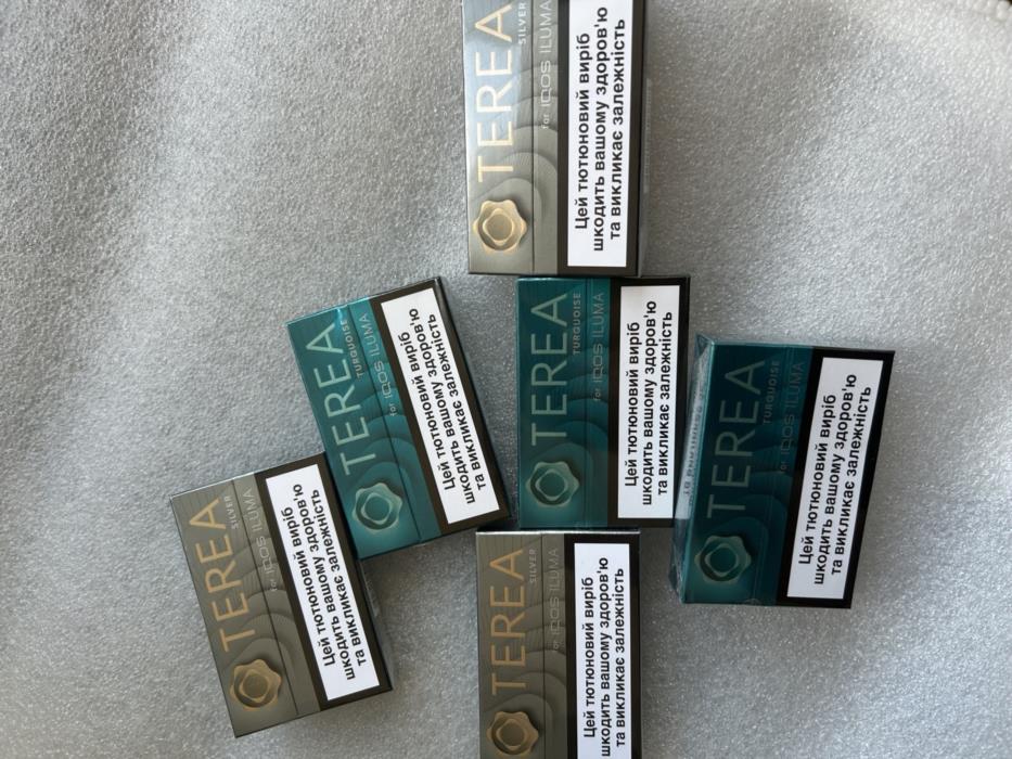 TEREA Turquoise  Silver для IQOS ILUMA  нові в наявності