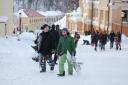 В Киеве выпало аномальное количество снега